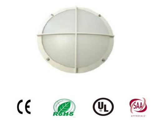 Chiny Dekoracyjna okrągła ledowa lampa ścienna z grillem, zewnętrzne oświetlenie ścienne dostawca